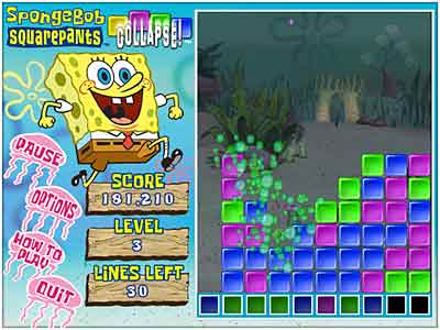 SpongeBob Collapse Game
